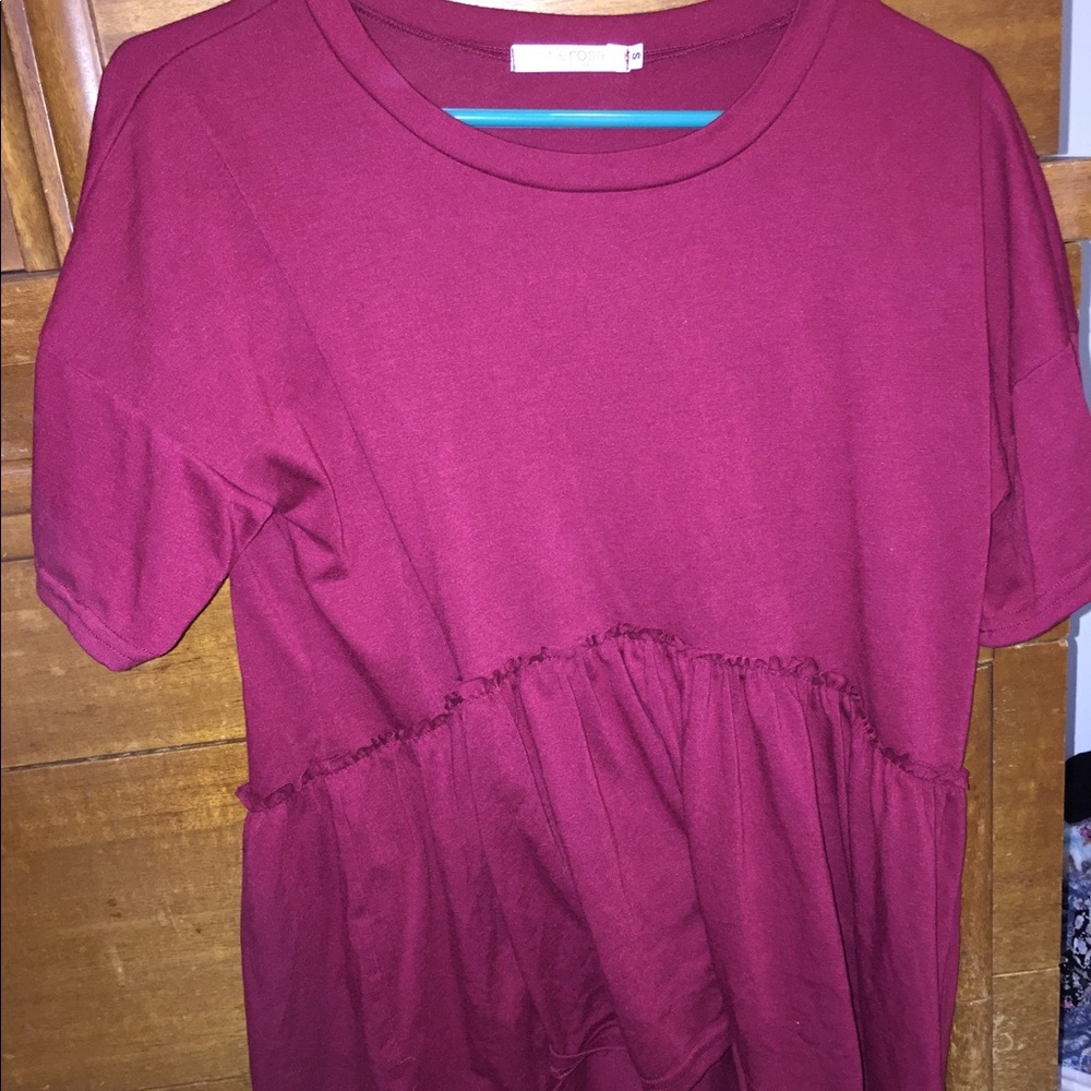 Flare t-shirt.